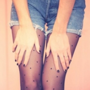 Collants plumetis, ma nouvelle folie !